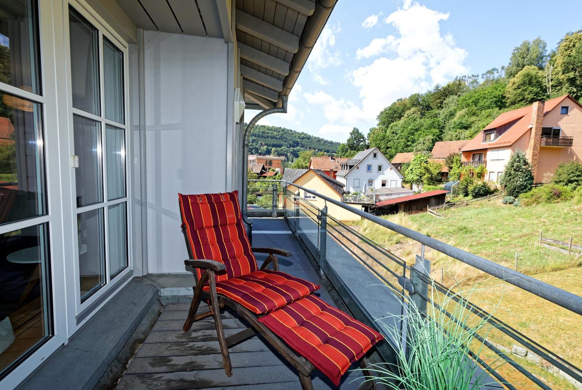 Grosszuegiges Helles Penthouse -Komplette Etage- Mit Balkon Und Stellplatz In Ruhiger Lage Kulmbach Kültér fotó